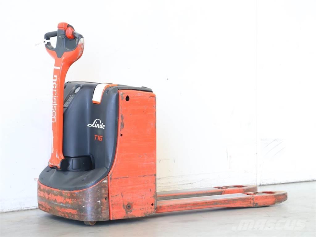 Linde T16/1152 Käyden ajettavat pinoamistrukit