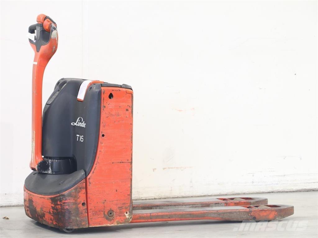 Linde T16/1152 Käyden ajettavat pinoamistrukit