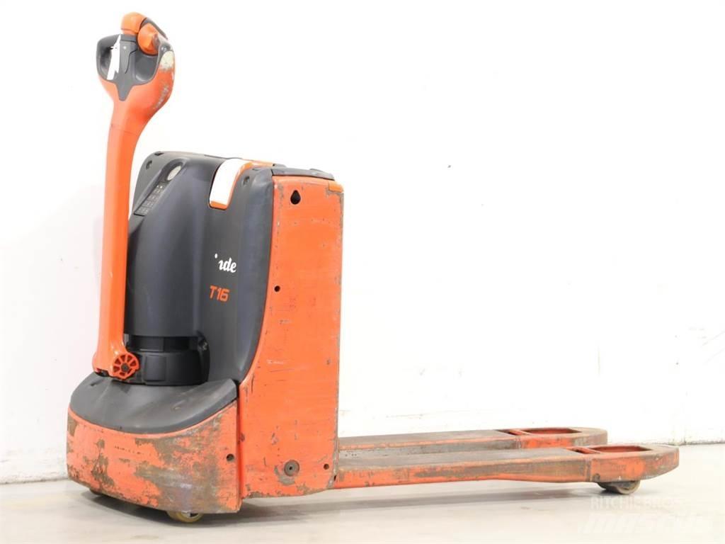 Linde T16/1152 Käyden ajettavat pinoamistrukit
