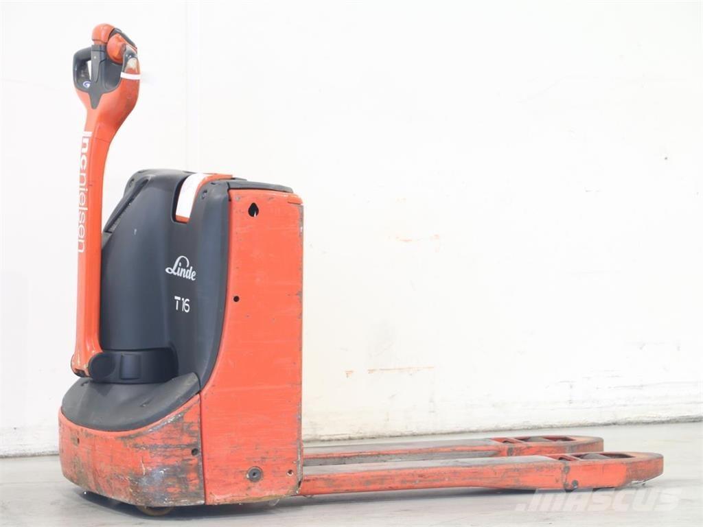 Linde T16/1152 Käyden ajettavat pinoamistrukit