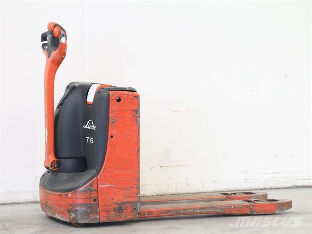 Linde T16/1152 Käyden ajettavat pinoamistrukit