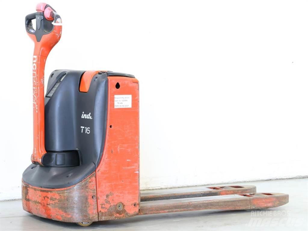 Linde T16/1152-00 Käyden ajettavat pinoamistrukit