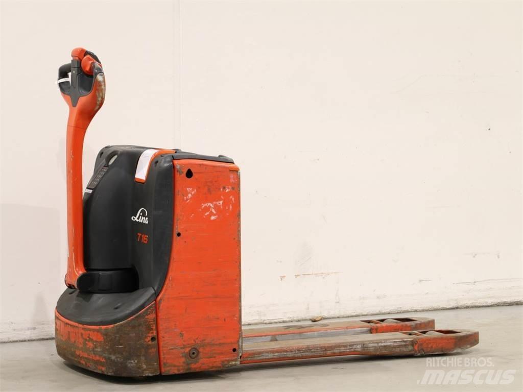 Linde T16/1152-00 Käyden ajettavat pinoamistrukit