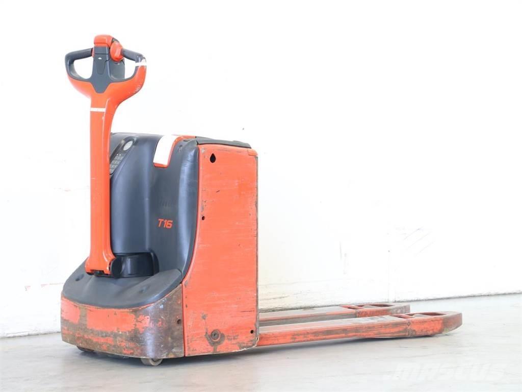 Linde T16/1152-00 Käyden ajettavat pinoamistrukit