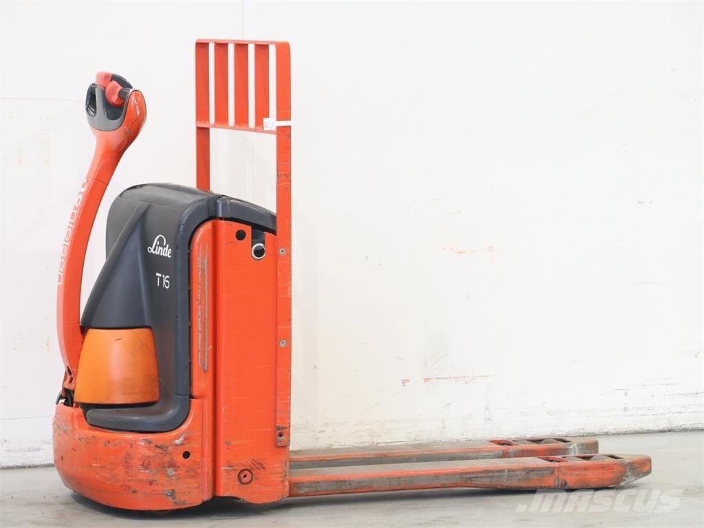 Linde T16/360 Käyden ajettavat pinoamistrukit