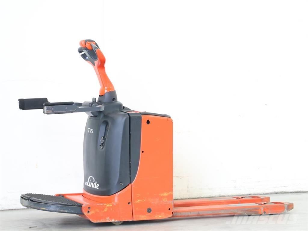 Linde T16P/1151 Käyden ajettavat pinoamistrukit