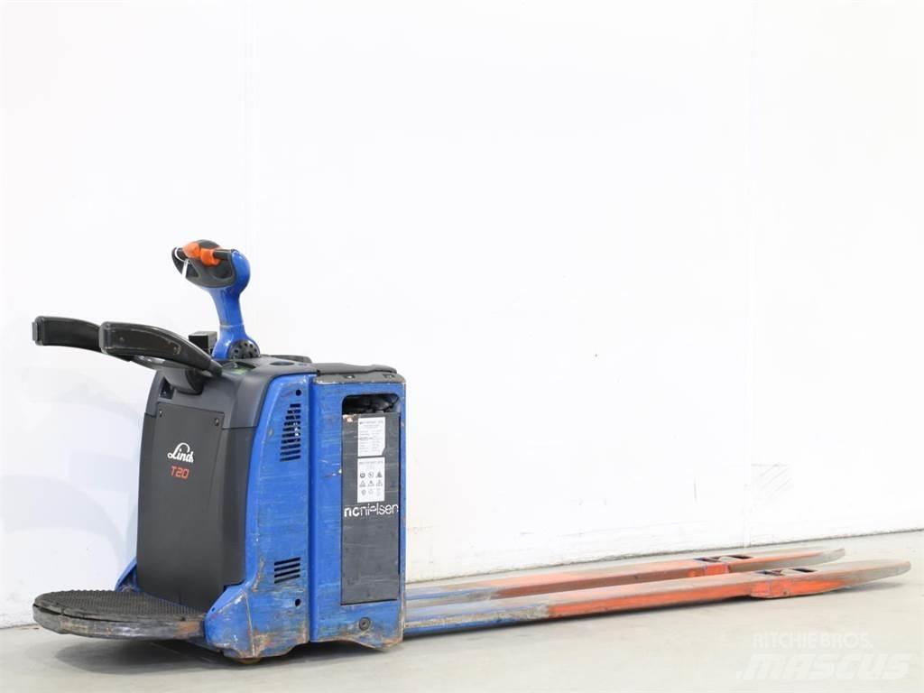 Linde T20AP/131 Käyden ajettavat pinoamistrukit