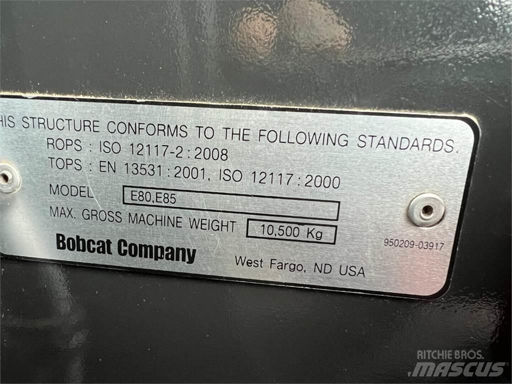 Bobcat E85 Telakaivukoneet