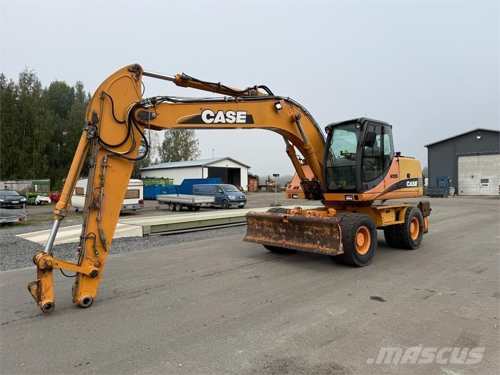 CASE WX185 Pyöräkaivukoneet