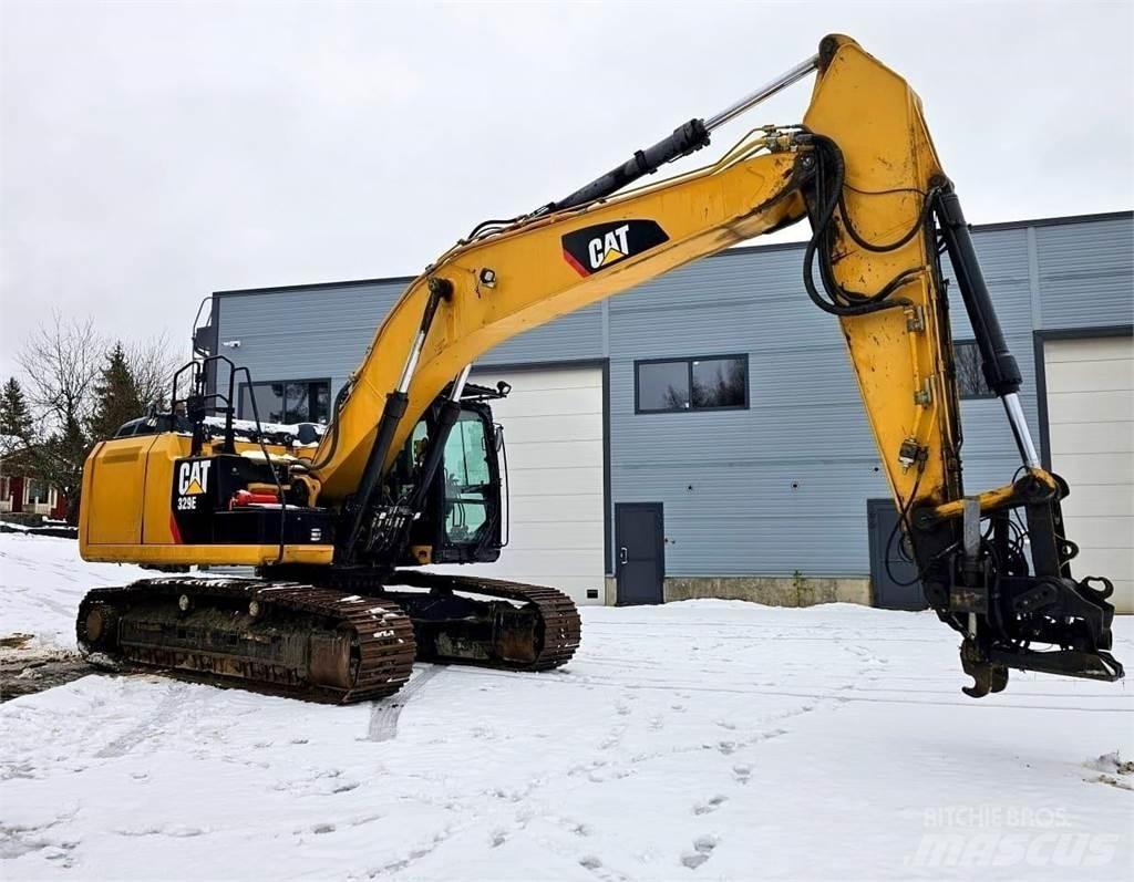 CAT 329E Telakaivukoneet