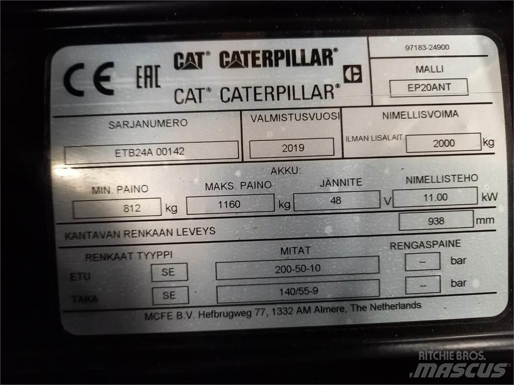 CAT EP20ANT Sähkötrukit