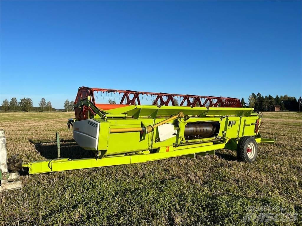 CLAAS C660 Pöytä Leikkuupuimurit