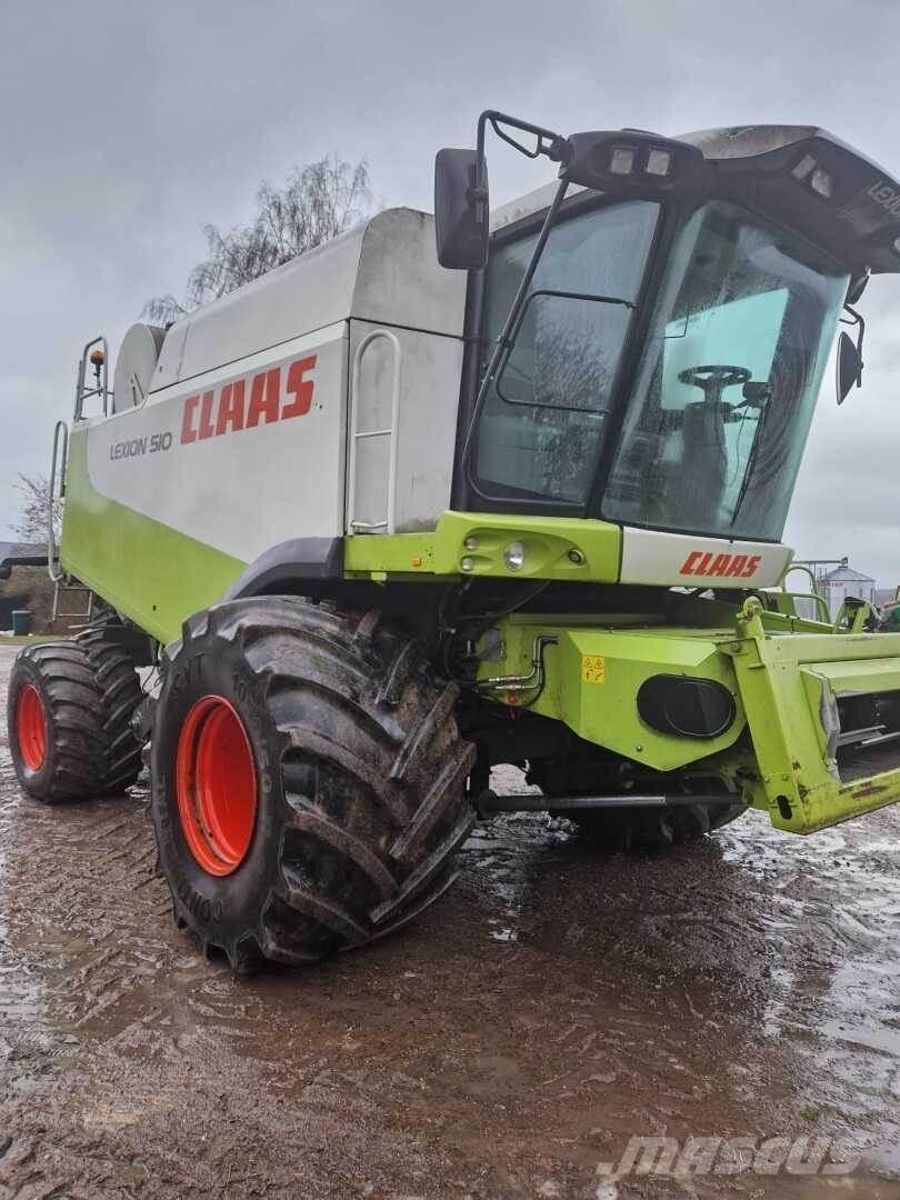 CLAAS LEXION 510 Leikkuupuimurit