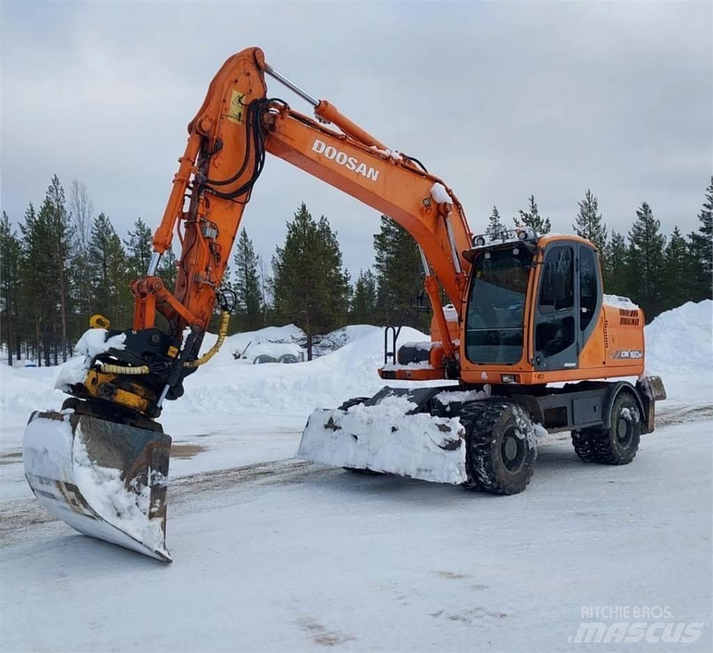 Doosan DX160W Telakaivukoneet