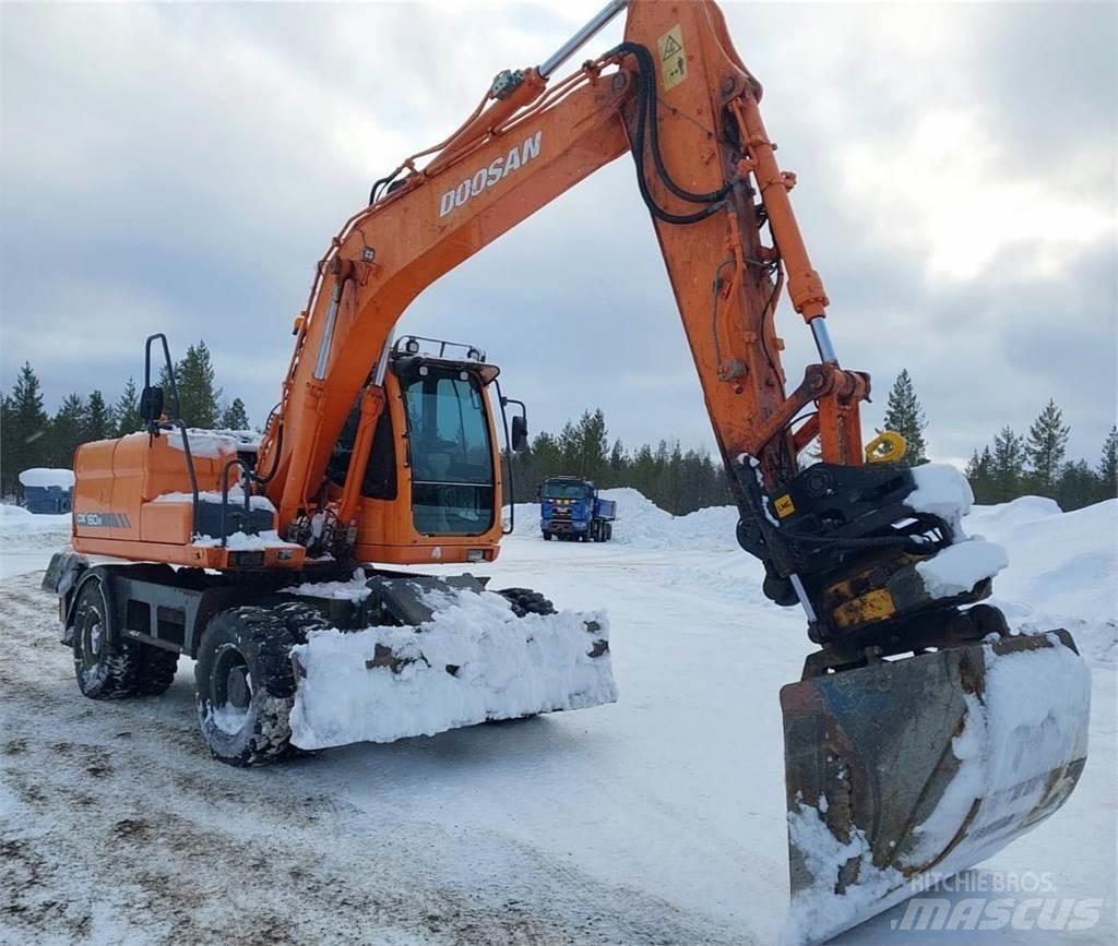 Doosan DX160W Telakaivukoneet