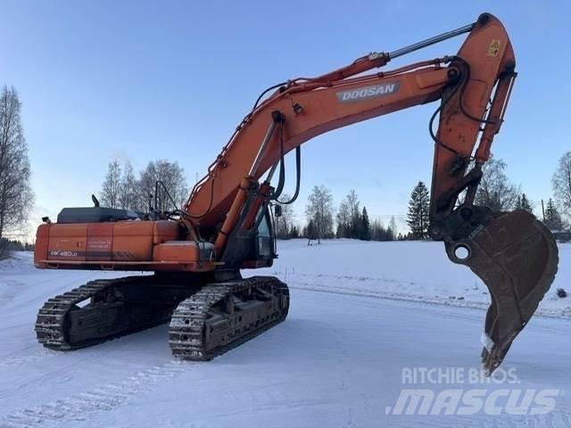Doosan DX480LC Telakaivukoneet