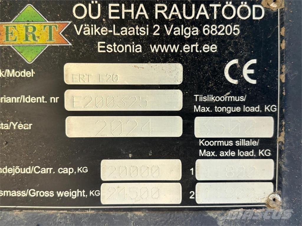 ERT E 20 Kippiperävaunut