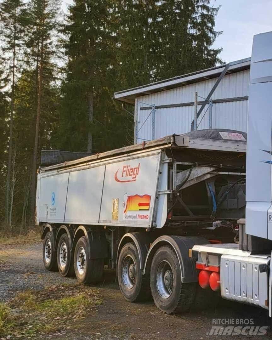 Fliegl ASS372 Kippipuoliperävaunut