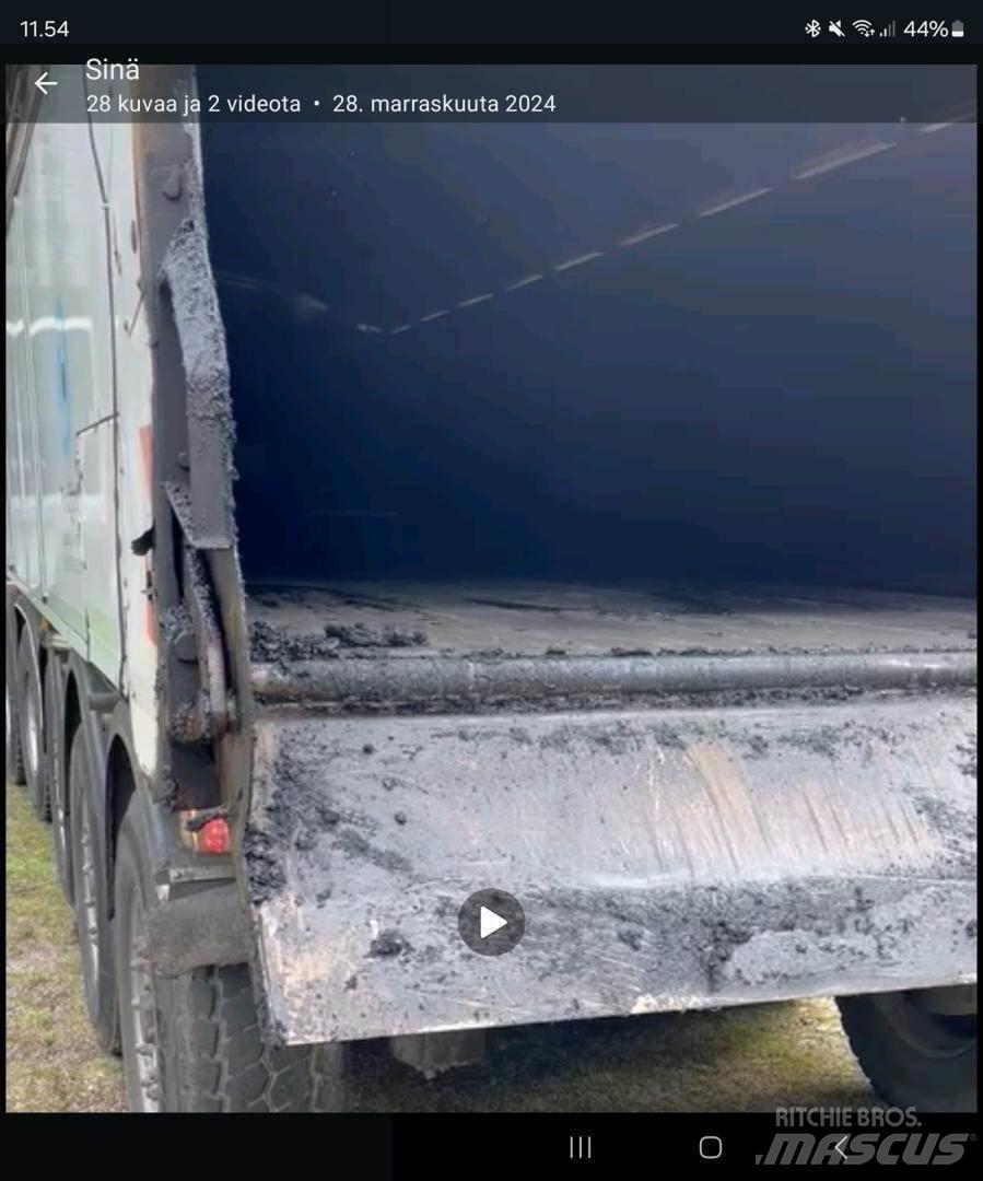 Fliegl ASS372 Kippipuoliperävaunut