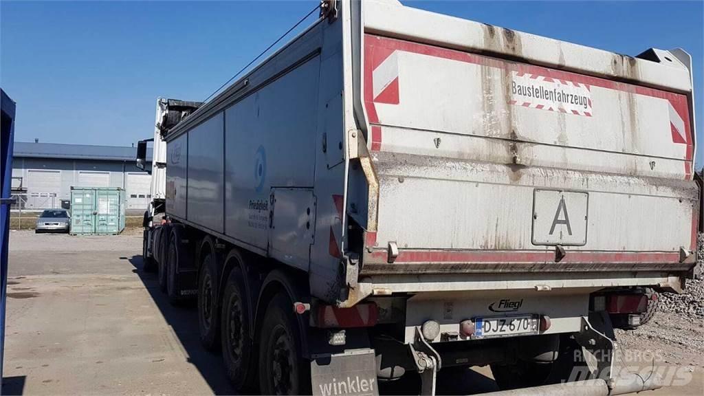 Fliegl ASS372 Kippipuoliperävaunut