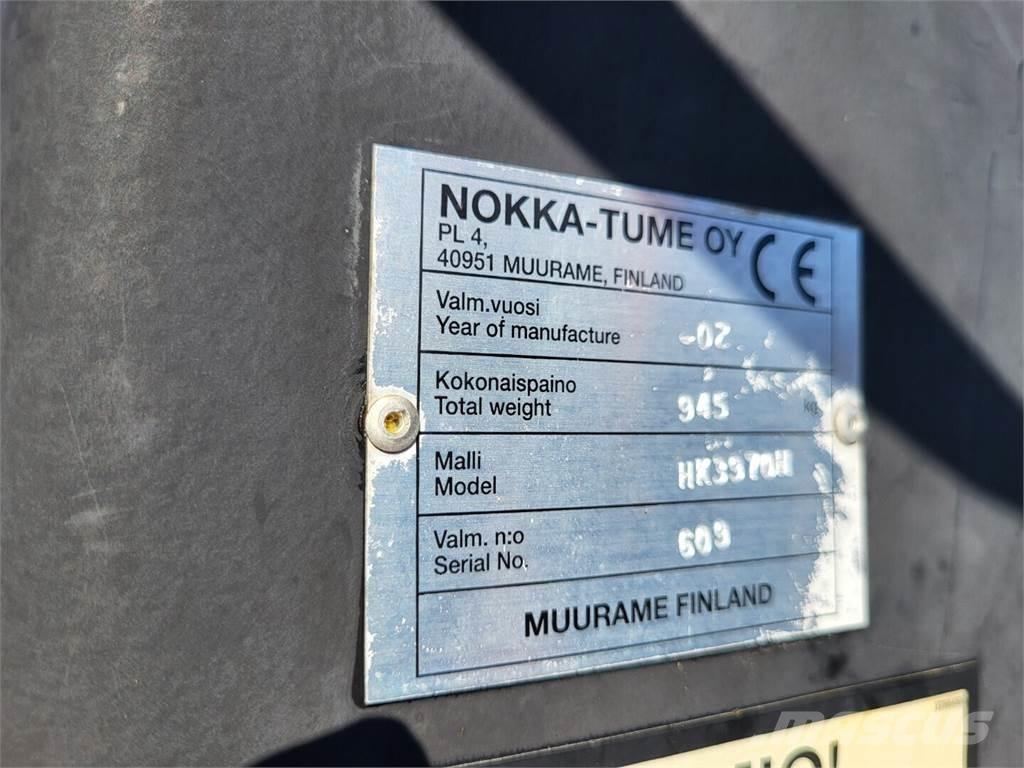 Hakki 3970H+MV 92 Metsäperävaunut
