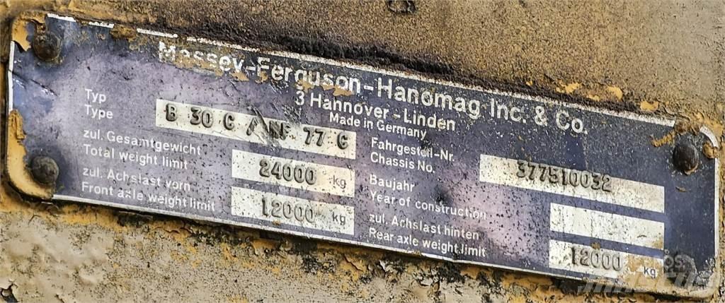Hanomag 77C Pyöräkuormaajat