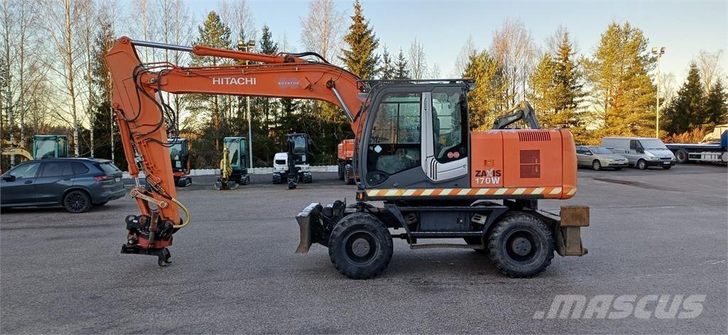 Hitachi ZX170W-3 Pyöräkaivukoneet
