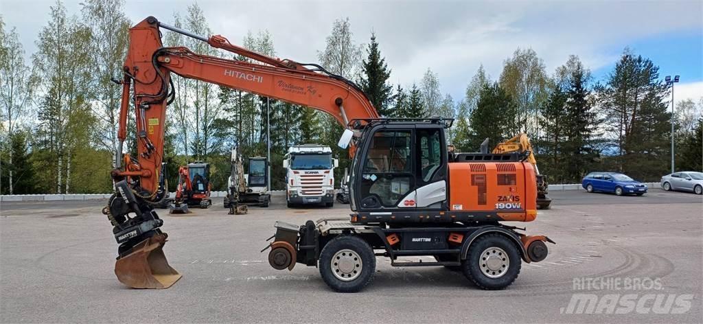 Hitachi ZX190W-6 Pyöräkaivukoneet