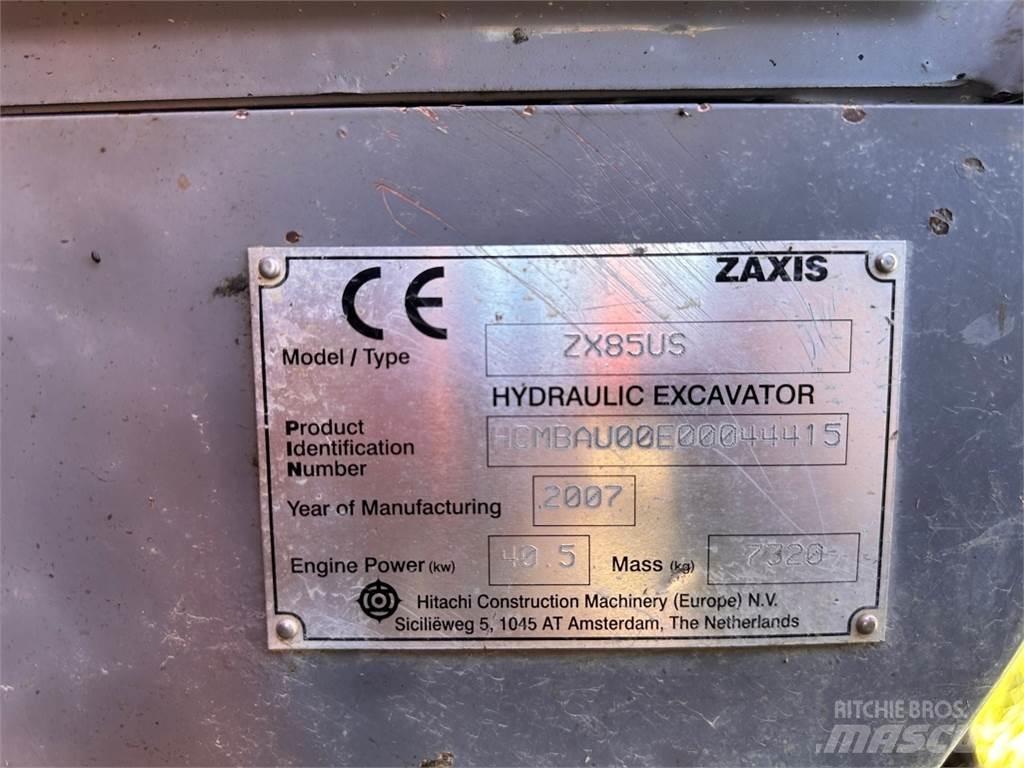Hitachi ZX85 US Midikaivukoneet 7t - 12t
