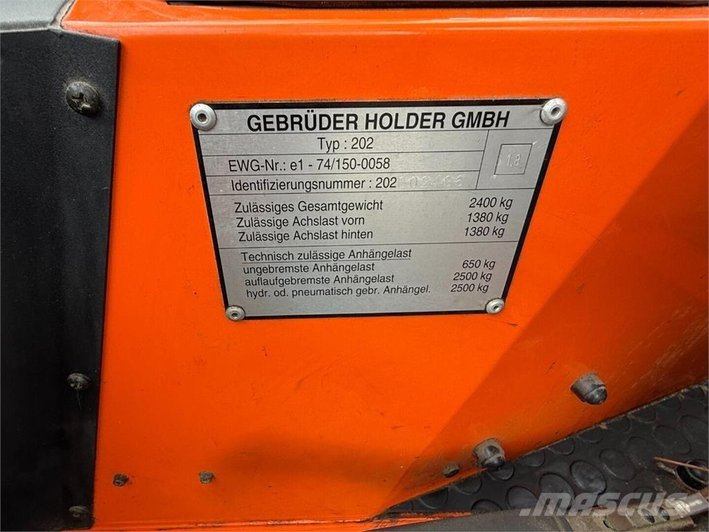 Holder C2.42 Muut ympäristökoneet