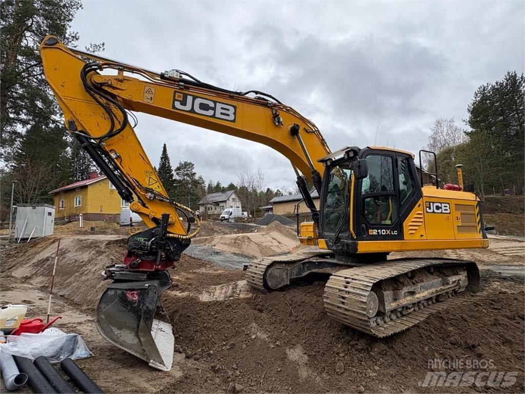 JCB 210 X L 4F Telakaivukoneet