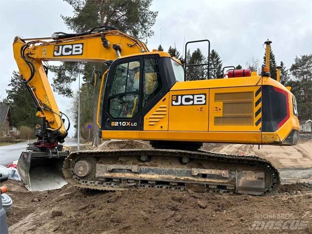 JCB 210 X L 4F Telakaivukoneet