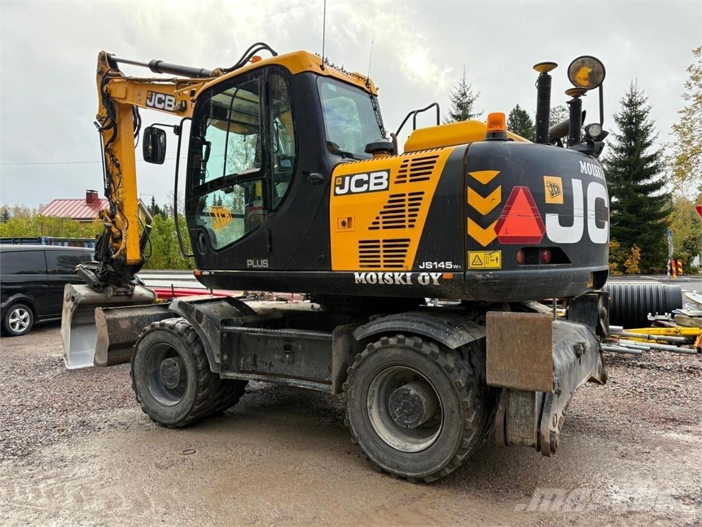 JCB JS 145 W Plus Pyöräkaivukoneet