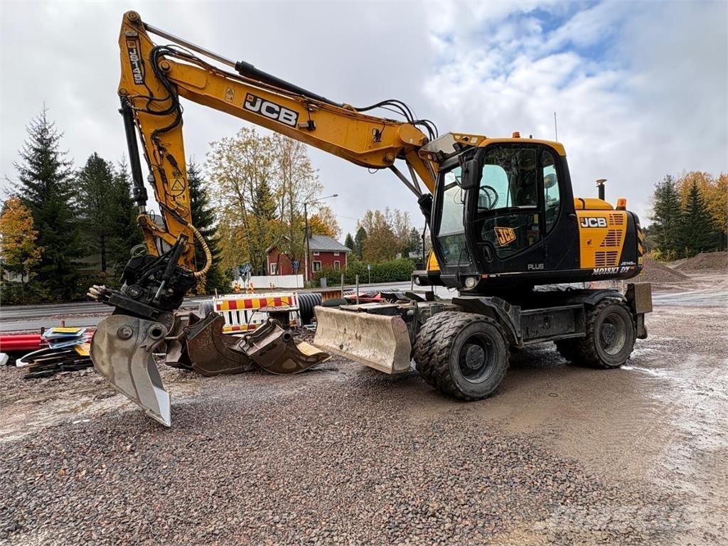 JCB JS 145 W Plus Pyöräkaivukoneet