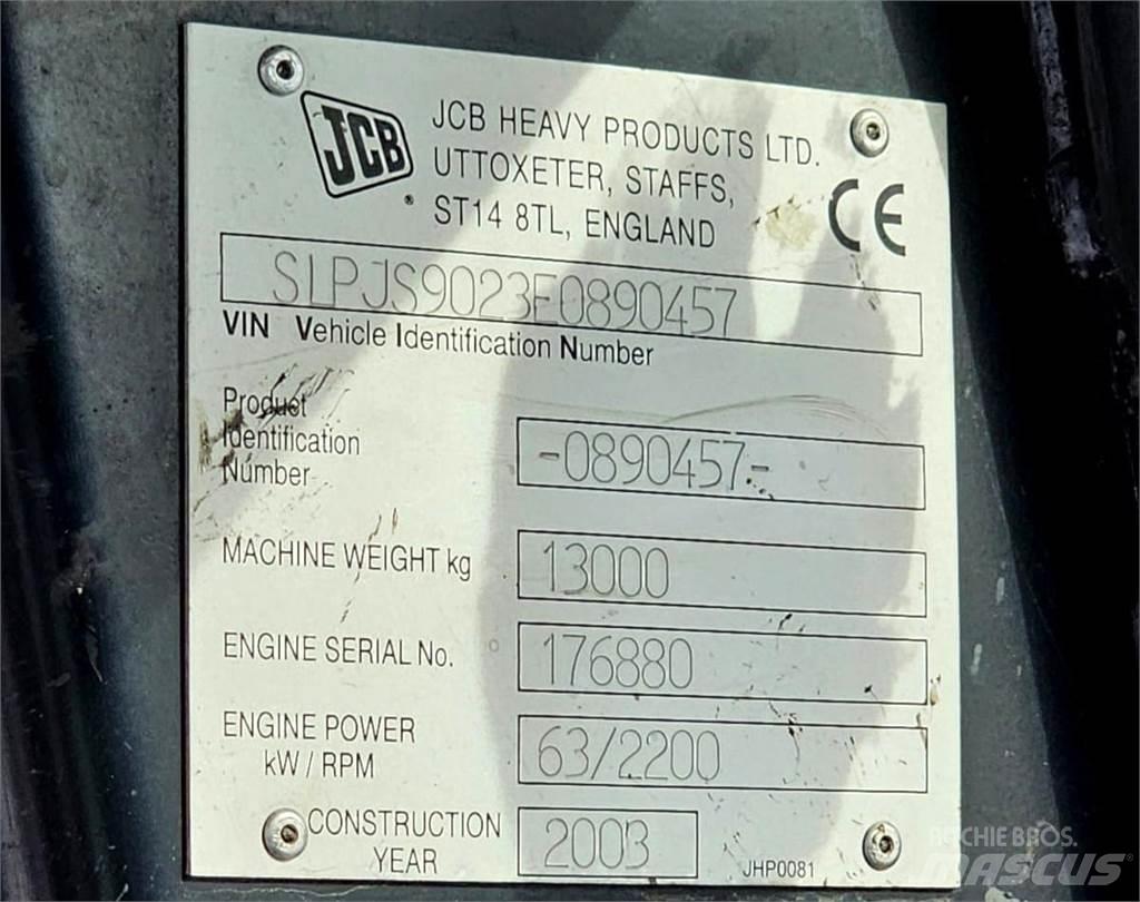JCB JS130 Telakaivukoneet