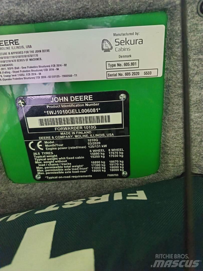 John Deere 1010G Kuormatraktorit