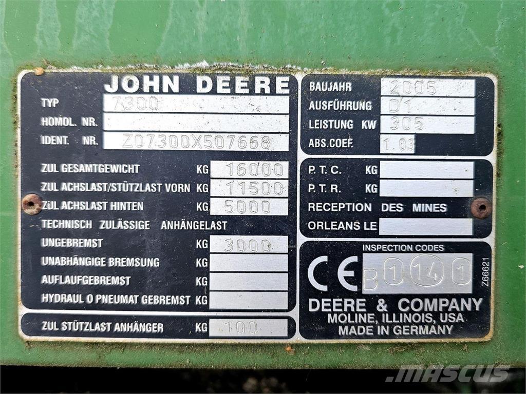 John Deere 7300 Muut maatalouskoneet