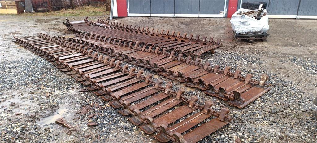  Kaivuri telat Ketjut, telat ja alustat