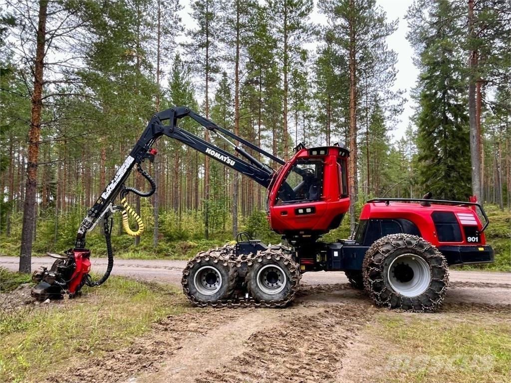 Komatsu 901 Harvesterit