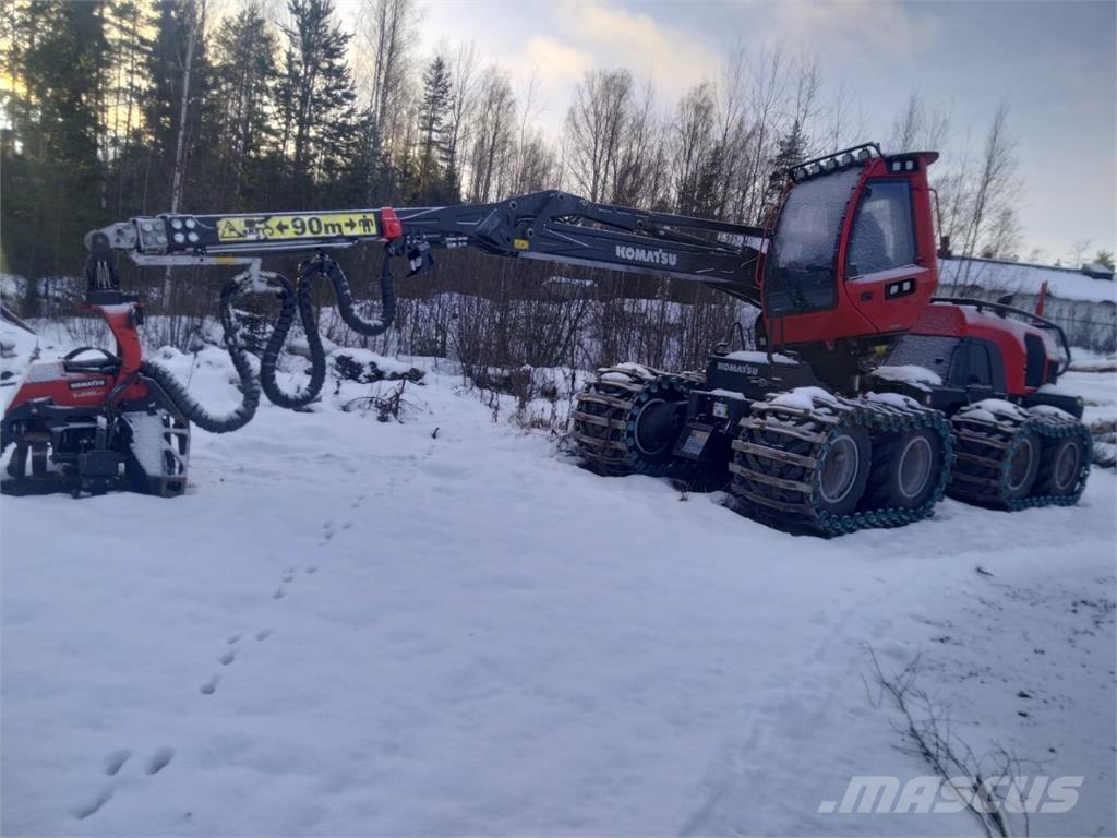 Komatsu 901 XC Harvesterit
