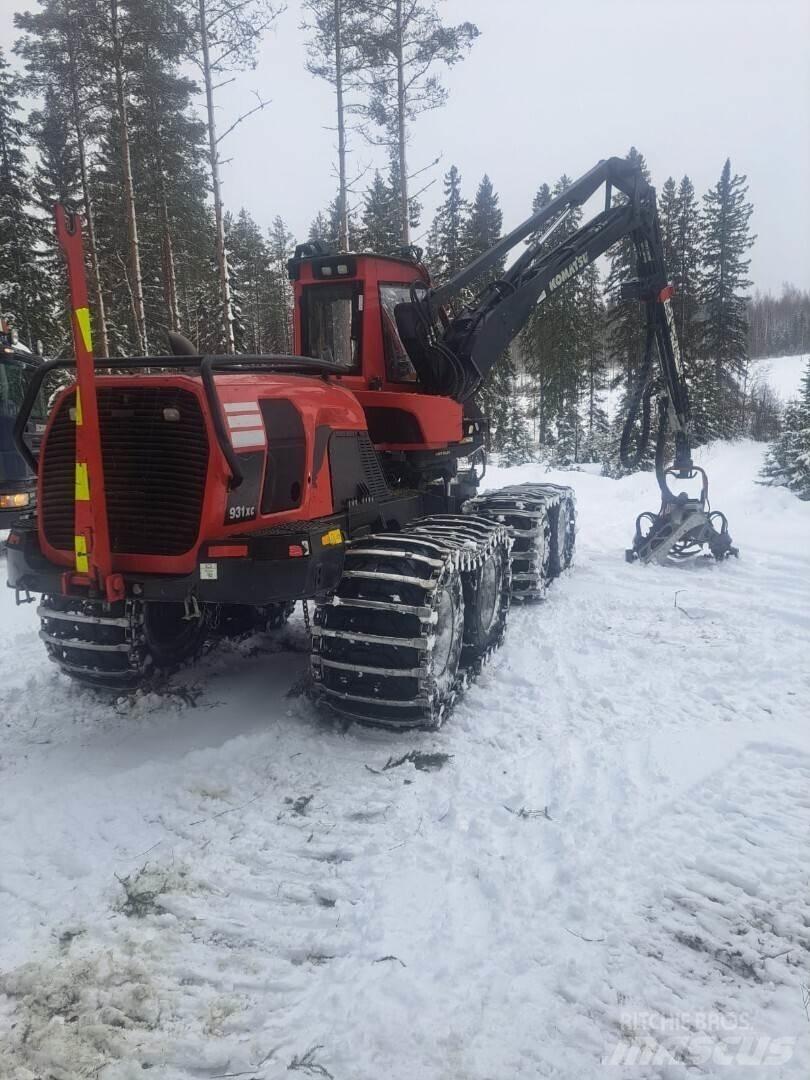 Komatsu 931 xc Harvesterit