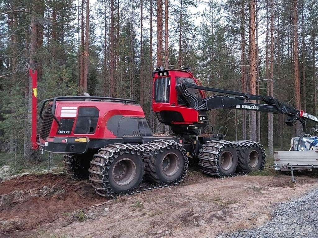 Komatsu 931 xc Harvesterit