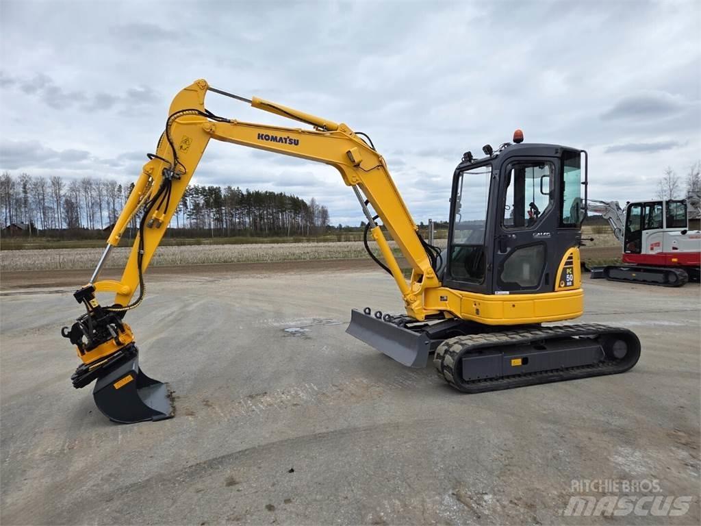 Komatsu PC50MR-2 Minikaivukoneet < 7t