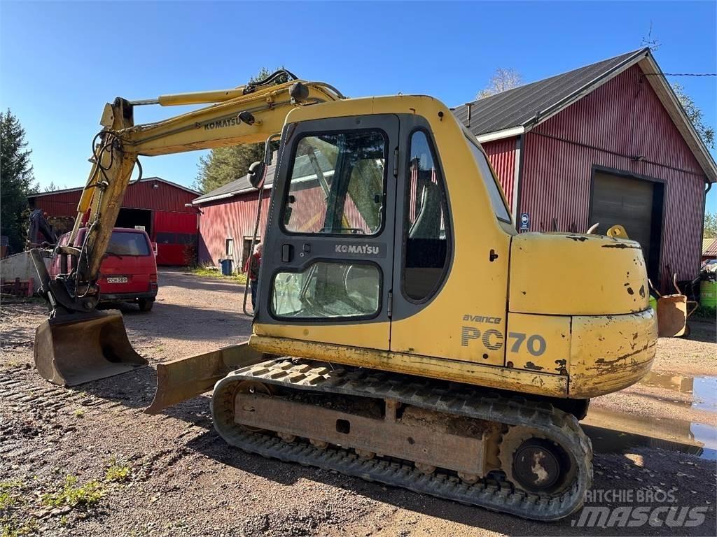 Komatsu PC70-7 Midikaivukoneet 7t - 12t