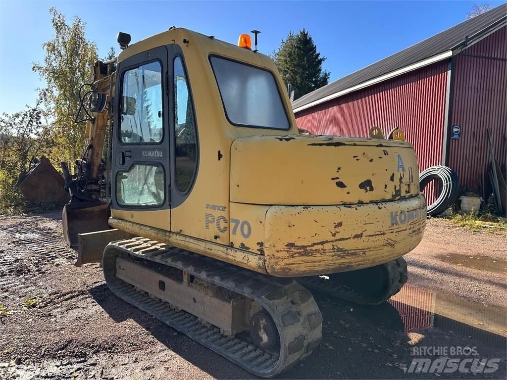 Komatsu PC70-7 Midikaivukoneet 7t - 12t