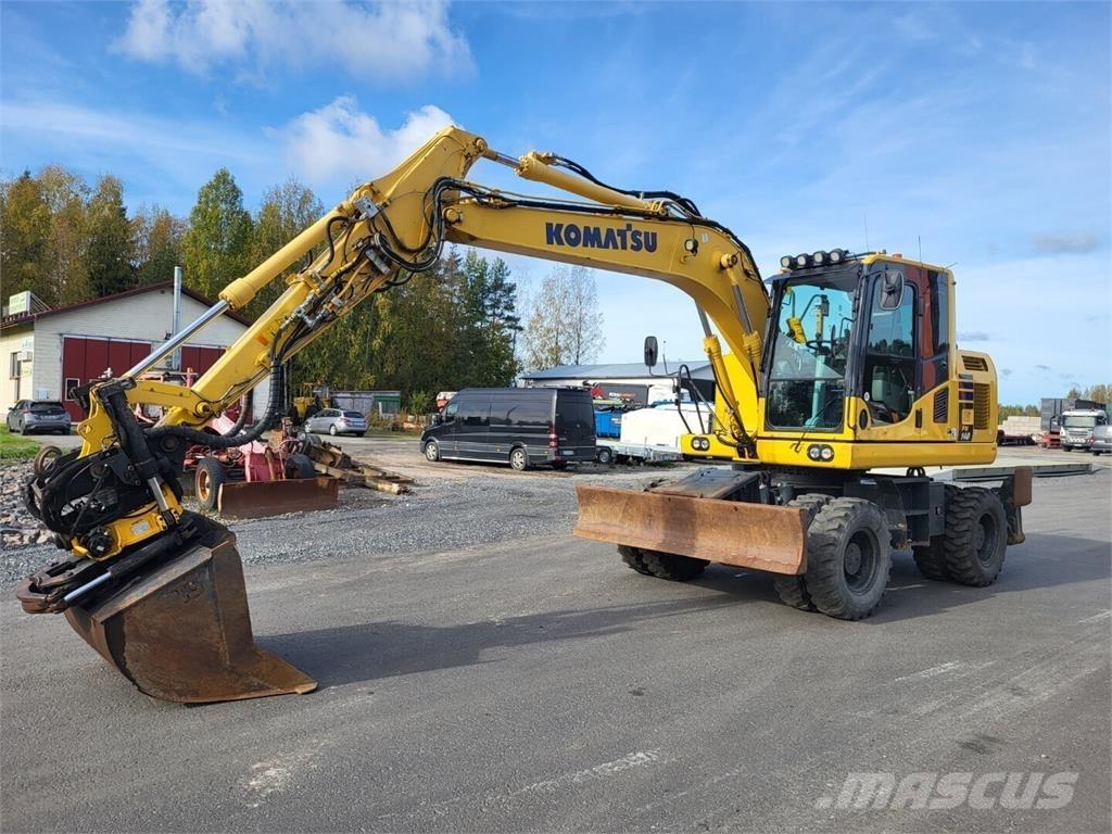 Komatsu PW 148-10 Pyöräkaivukoneet