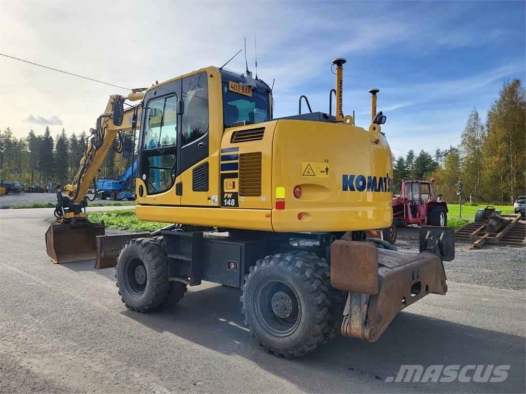Komatsu PW 148-10 Pyöräkaivukoneet