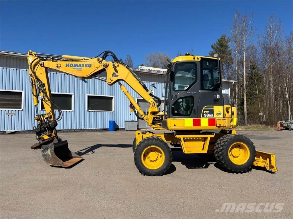 Komatsu PW 98MR-6 Pyöräkaivukoneet