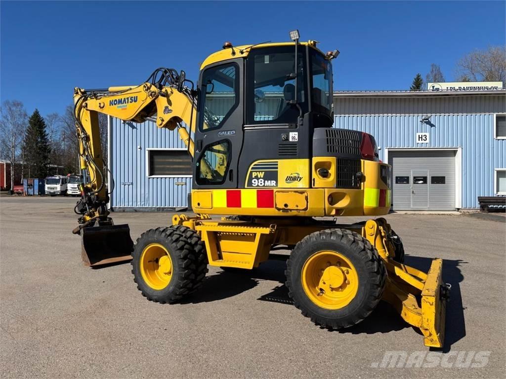 Komatsu PW 98MR-6 Pyöräkaivukoneet