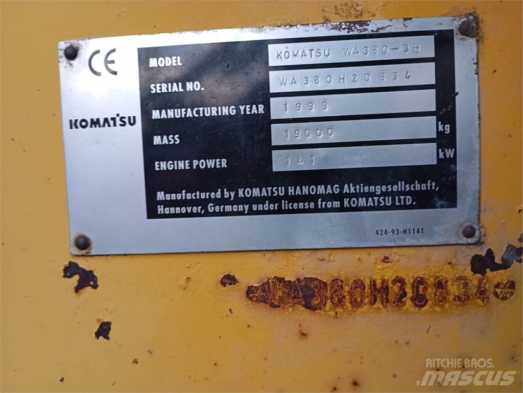 Komatsu WA 380-3H Pyöräkuormaajat